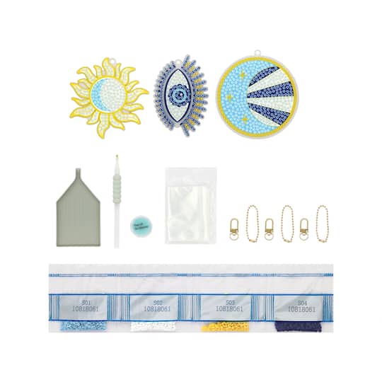 Celestial Diamond Art Keychain Kit by Make Market®